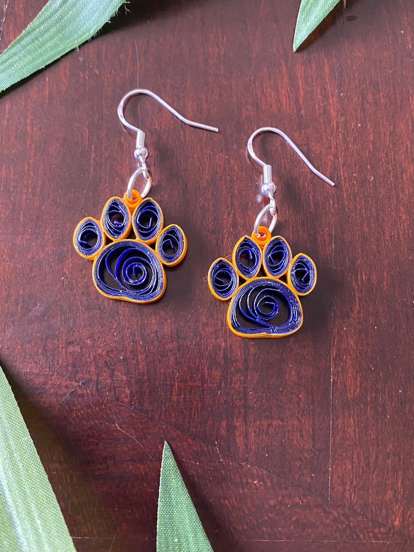 Paw Print Earrings