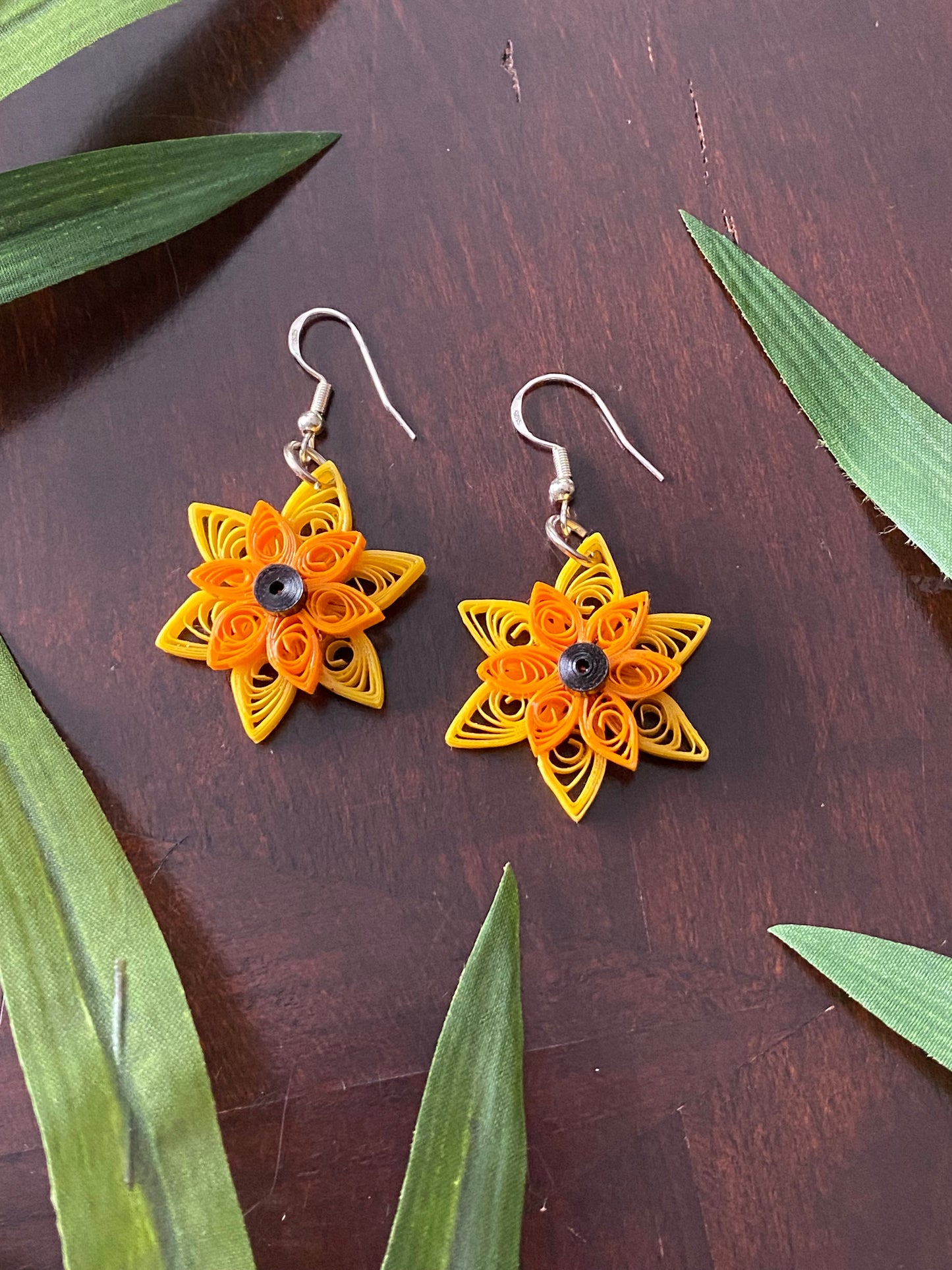 Sunflower Earrings