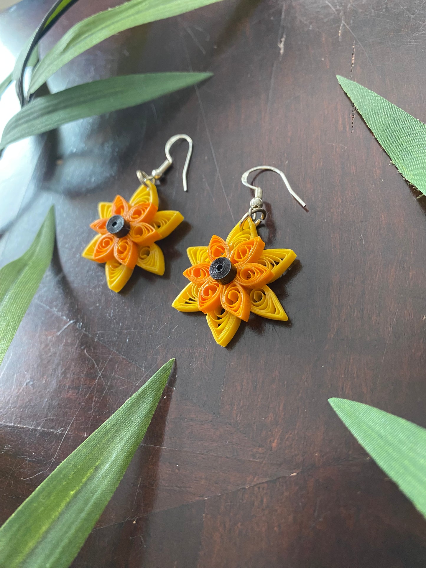 Sunflower Earrings