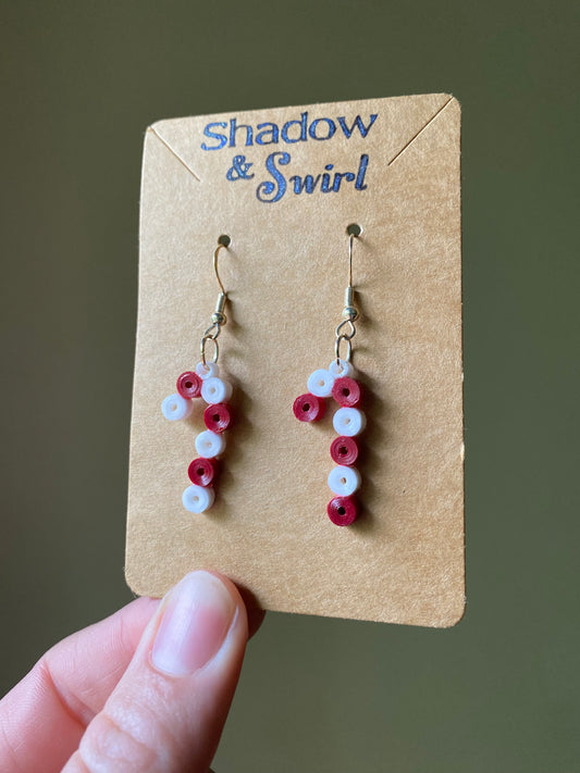 Candy Cane Earrings