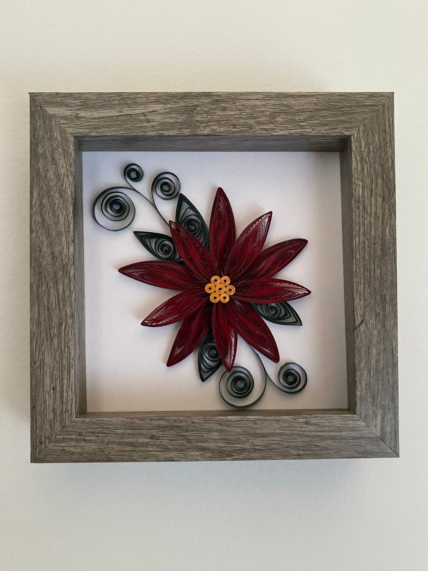 Poinsettia decor