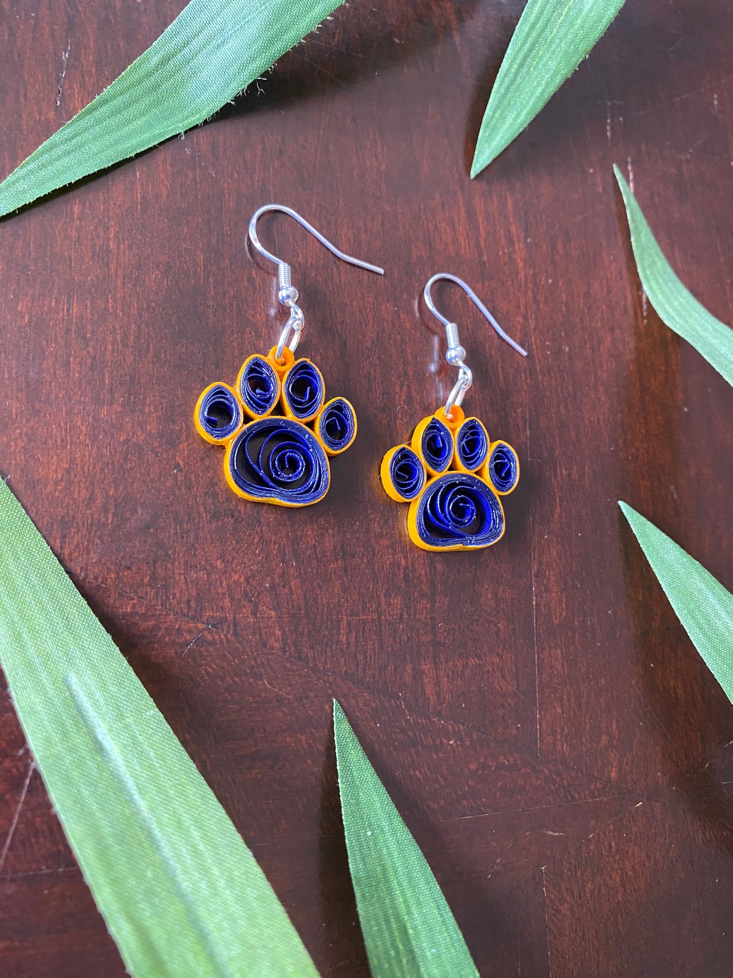 Paw Print Earrings