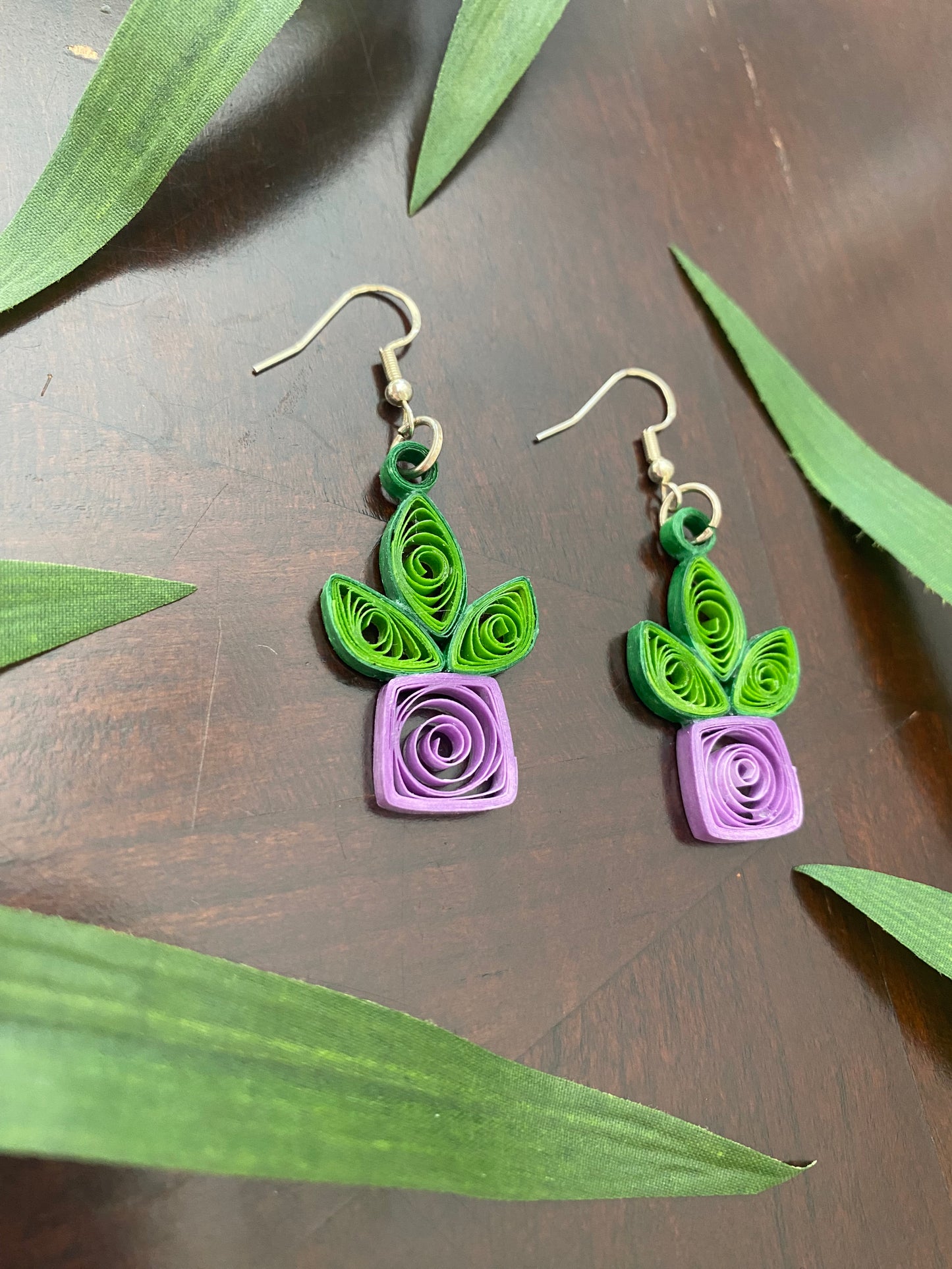 Plant Earrings