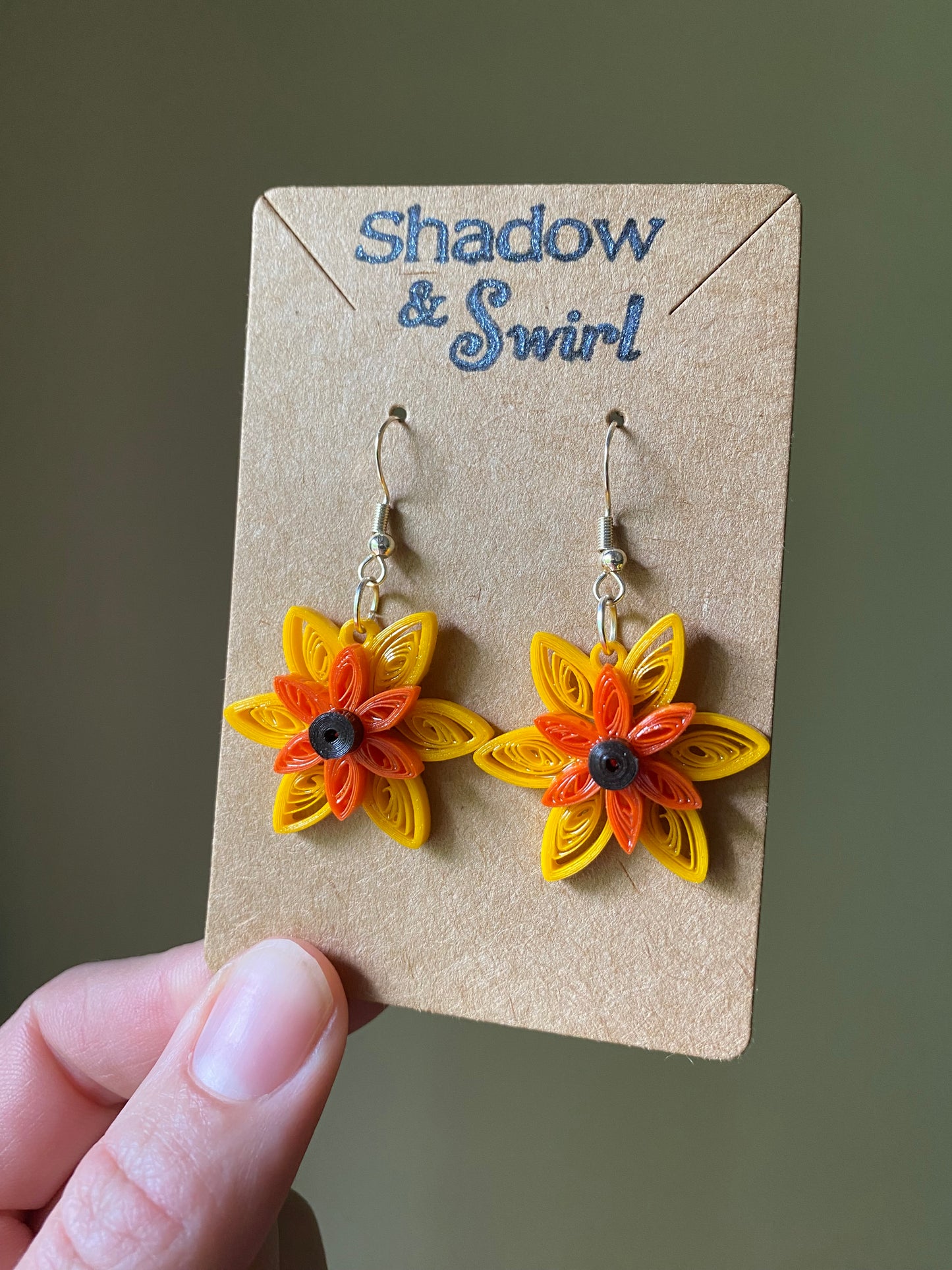 Sunflower Earrings