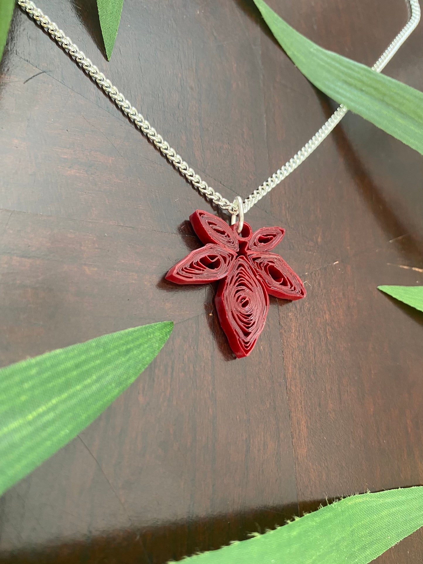 Autumn Leaf Necklace